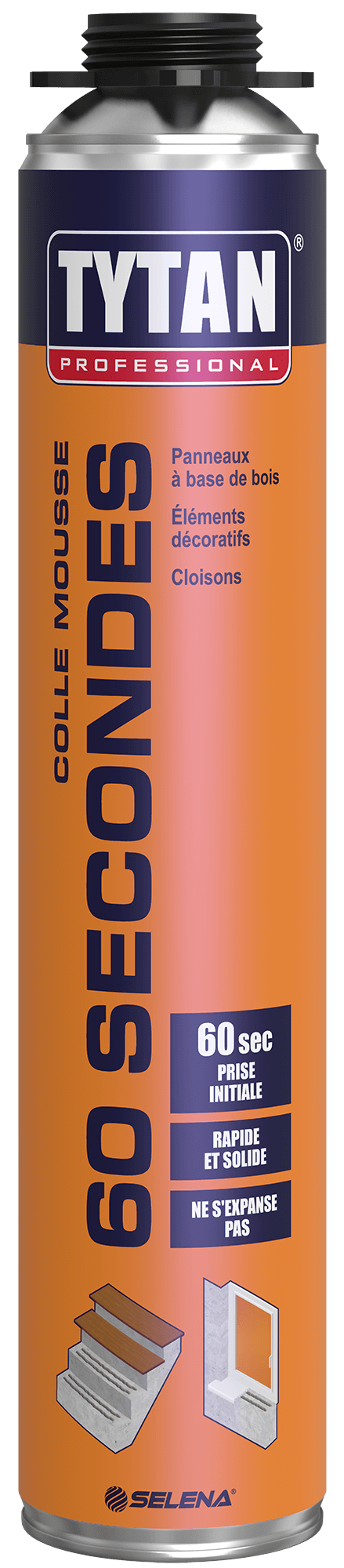 Colle mousse 60 secondes 750 ml